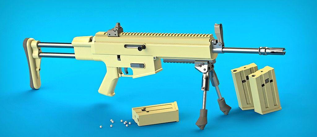 3D Printed Airsoft Gun Created By Engineer