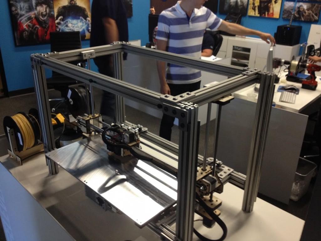 Printrbot CEO Brook Drumm Assembles a HUGE Metal 3D Printer