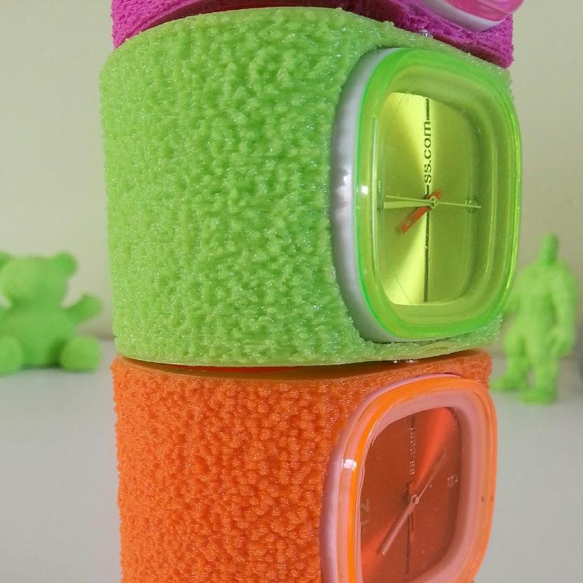 Unique 3D Printed Fuzzy Watches Created by Recreus CEO