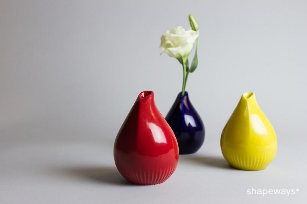 Shapeways annuncia il nuovo Materiale in Porcellana  per la stampa 3D