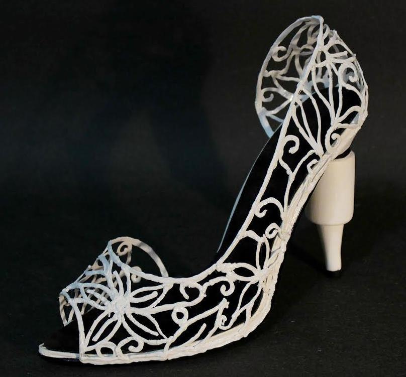 Amazing 3D Printed High Heel Shoe is Created with a