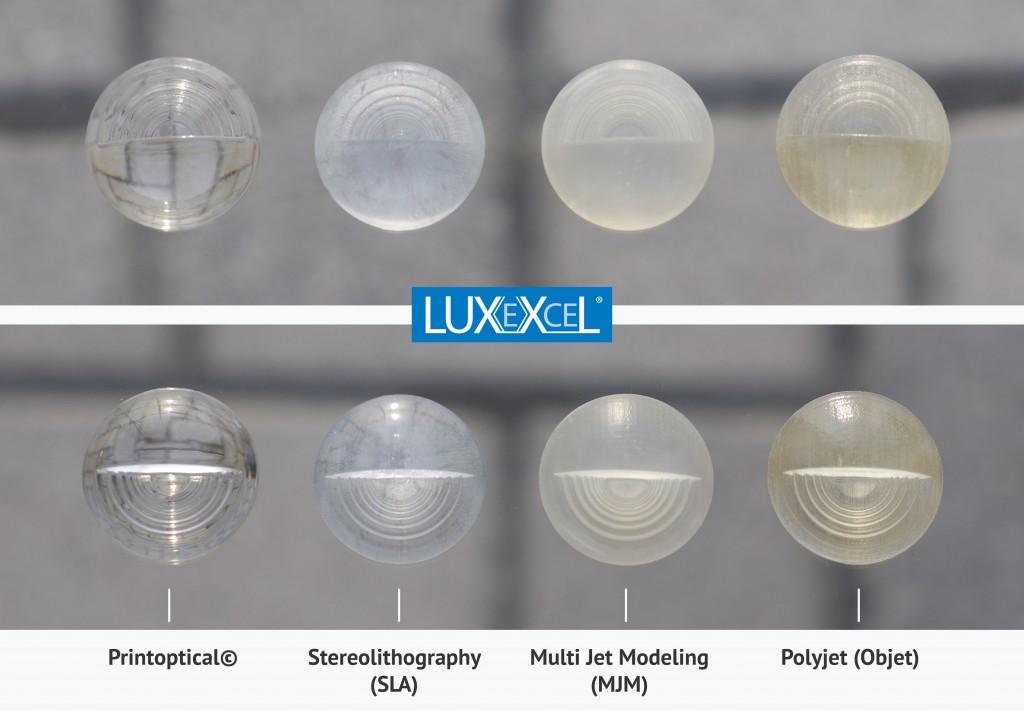 Comparing LUXeXceL’s Printoptical Technology to Transparent Polyjet