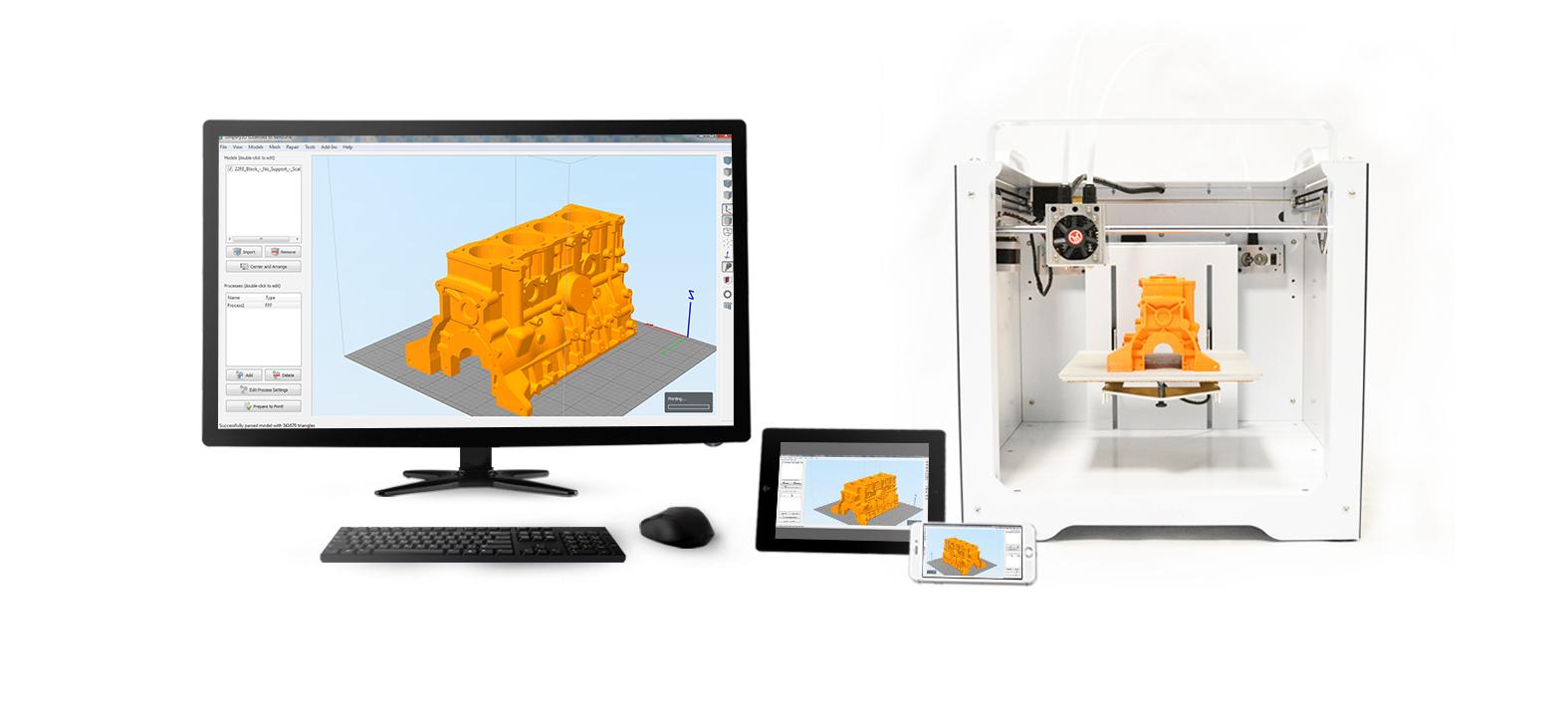 Hot glue gun becomes handheld 3D printer with some help from Lego