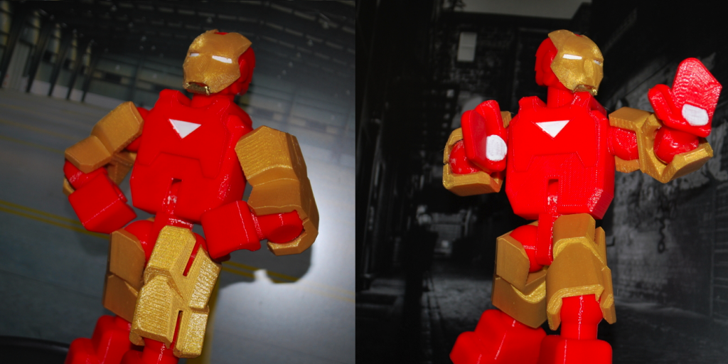 You Can Now 3D Print Your Own Fully Articulated Iron Man Action Figure