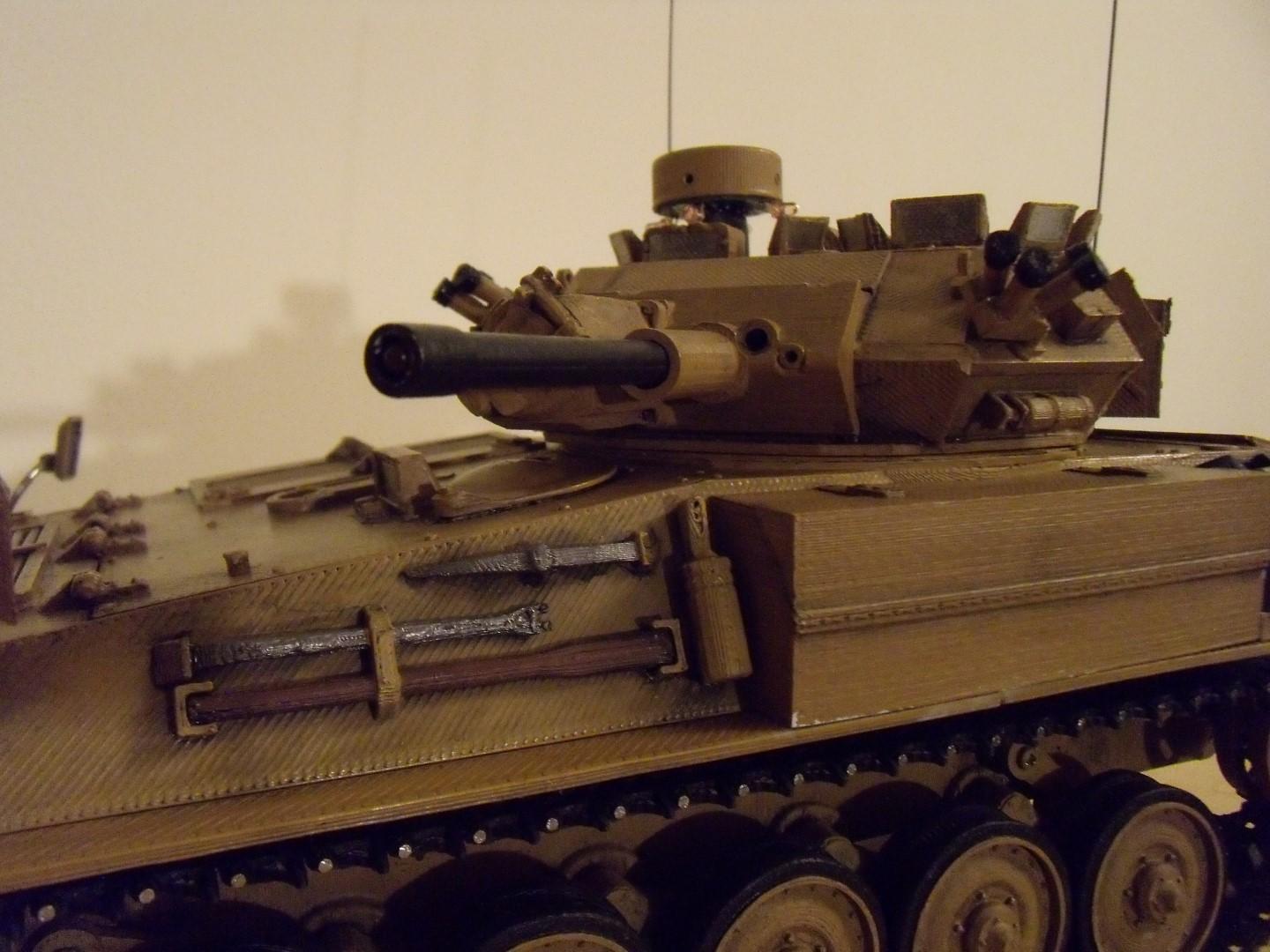 Remote Control Scorpion FV101 Tank is First in a Squadron of 3DPrinted