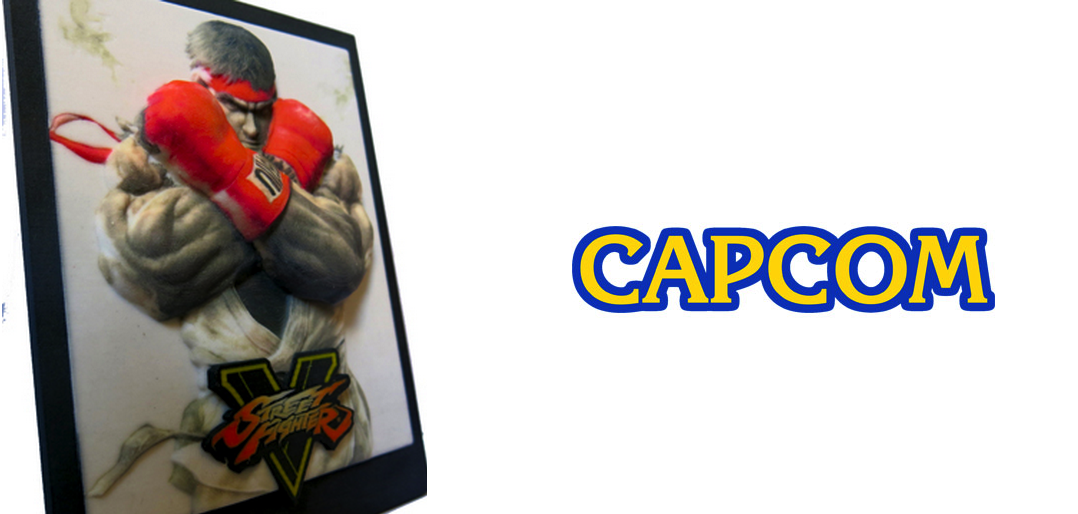 Capcom & Source3 Partner For 3D Printed Cover Art From Street Fighter V, Including Ryu