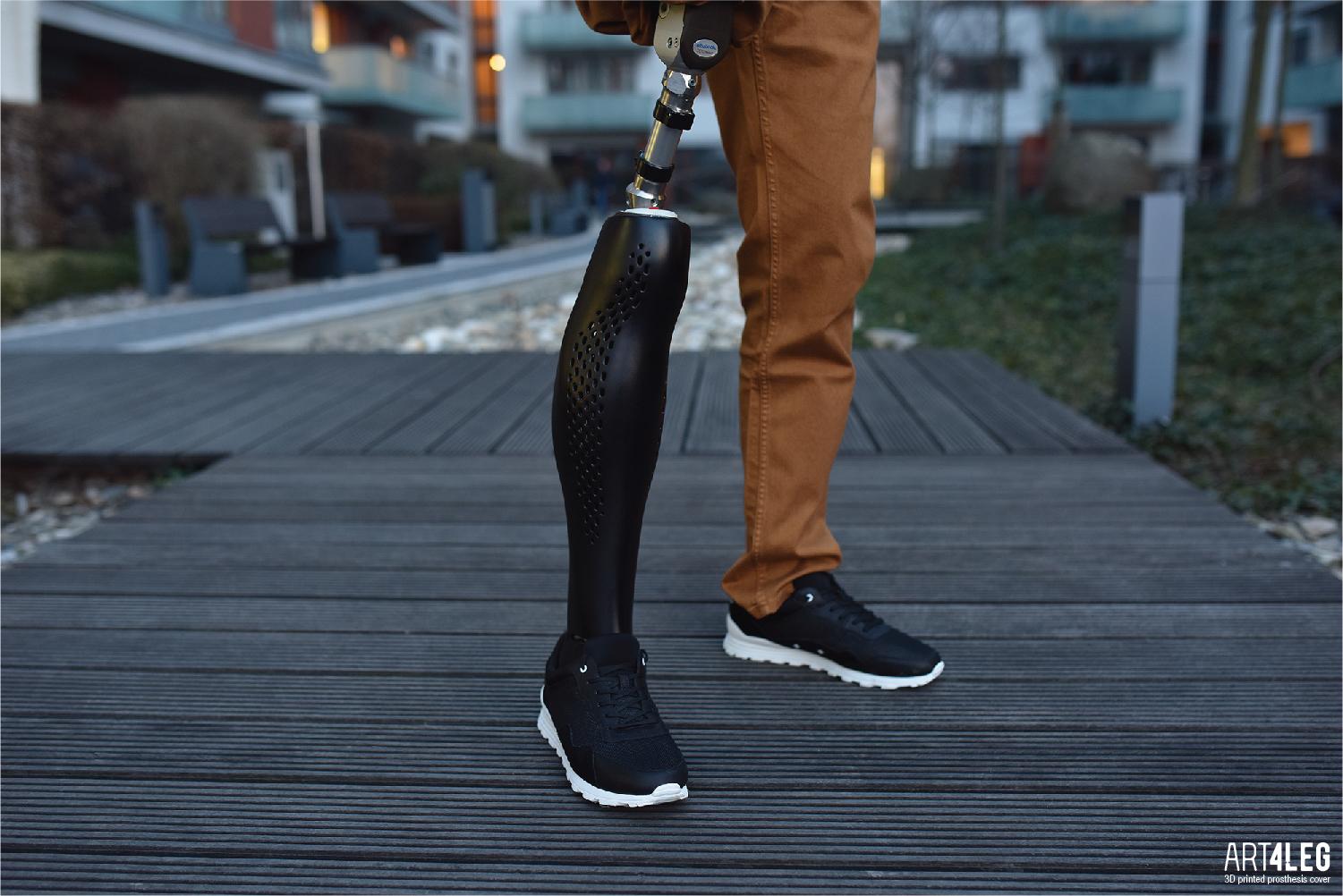 Art4Leg Unveils Custom 3D Printed Prosthetic Leg Covers 