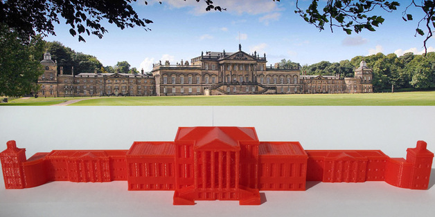 3D Printable Large UK House Collection Features 18th Century Architectural Details