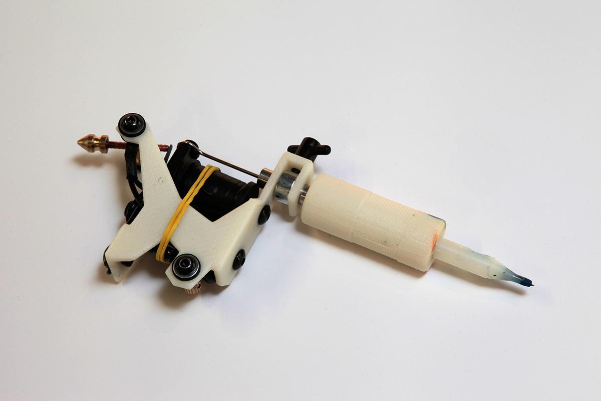 Designer Creates Fully Functional 3D Printed Tattoo Machine 3DPrint 