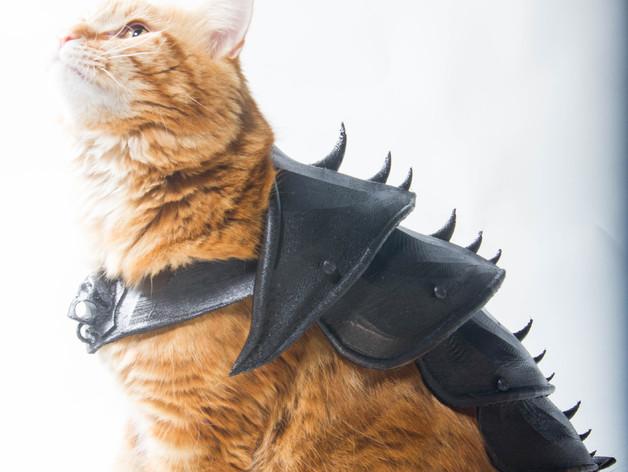 Make Sure Your Cat is Battle Ready With 3D Printed Cat Armor - 3DPrint 