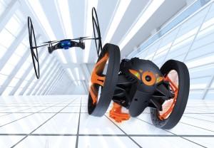 Parrot Flying Mini Drone and Sumo Jumping Drone. 