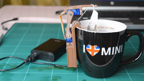 Man Revolutionizes Tea Time with Arduino-Powered 3D ...