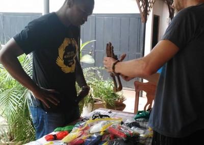 40 3D printed arms arrive at e-NABLE Ghana.