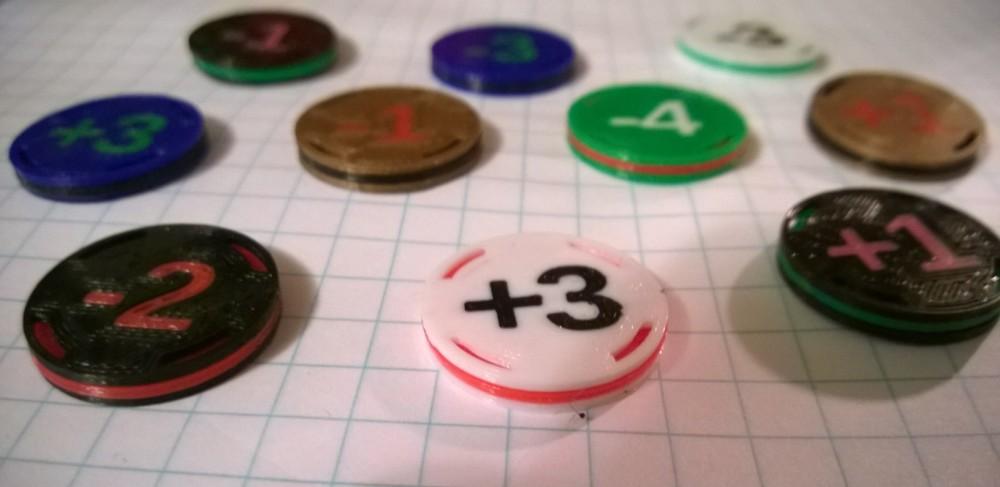 Thingiverse User Makes 3D Printable Game Tokens for Magic The Gathering
