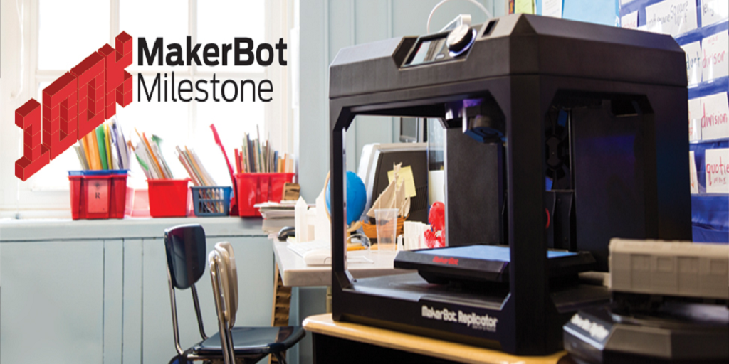 MakerBot Hits a Major Milestone with the Sale of 100,000 3D Printers -- and Invites You to Celebrate