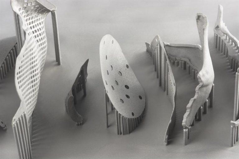 Metal 3D printed medical implants from Renishaw.