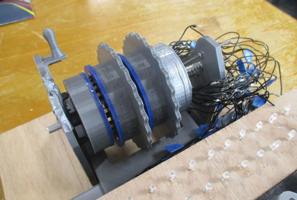 CentraleSupélec Rennes: French Students Create Functional 3D Printed Enigma Decryption Device