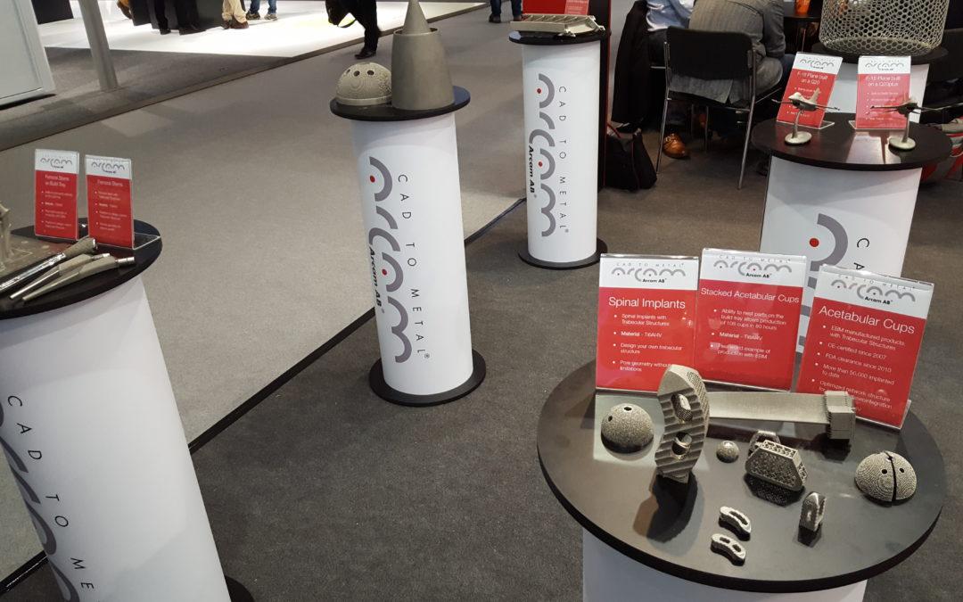Arcam Demonstrates CoCr Process for Q10plus 3D Printer at formnext