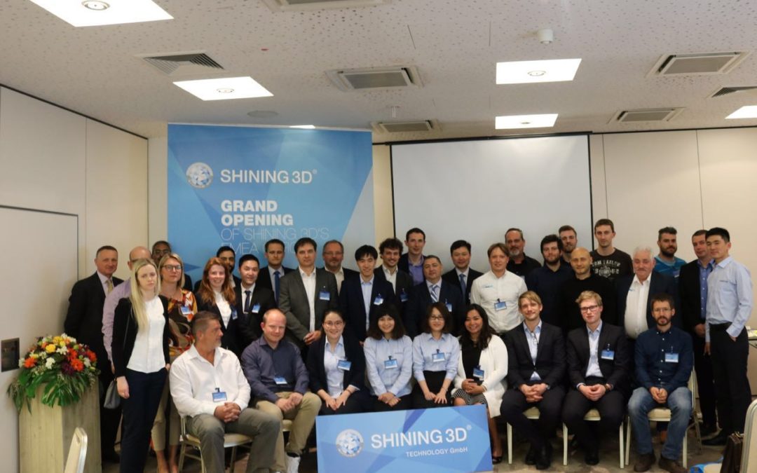 Shining 3D Opens New EMEA Headquarters and Introduces Two New 3D Scanners