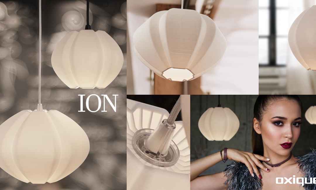Delicate 3D Printed Lampshades are Based on Traditional Oil Lamp Design