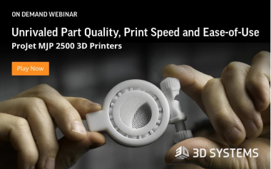 3D Systems webinar on demand