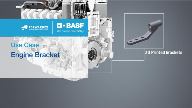 Engine Bracket in the Industrial Industry | BASF FORWARD AM