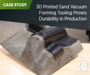 X1 ThermoForm sand tooling proves durability in production