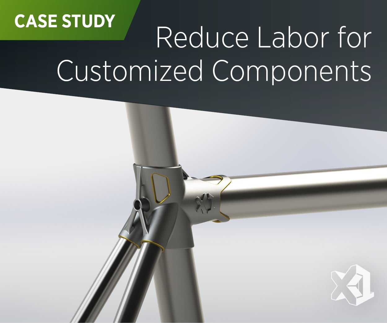 Custom bicycle frame builder saved weeks in labor with ExOne metal 3D printing