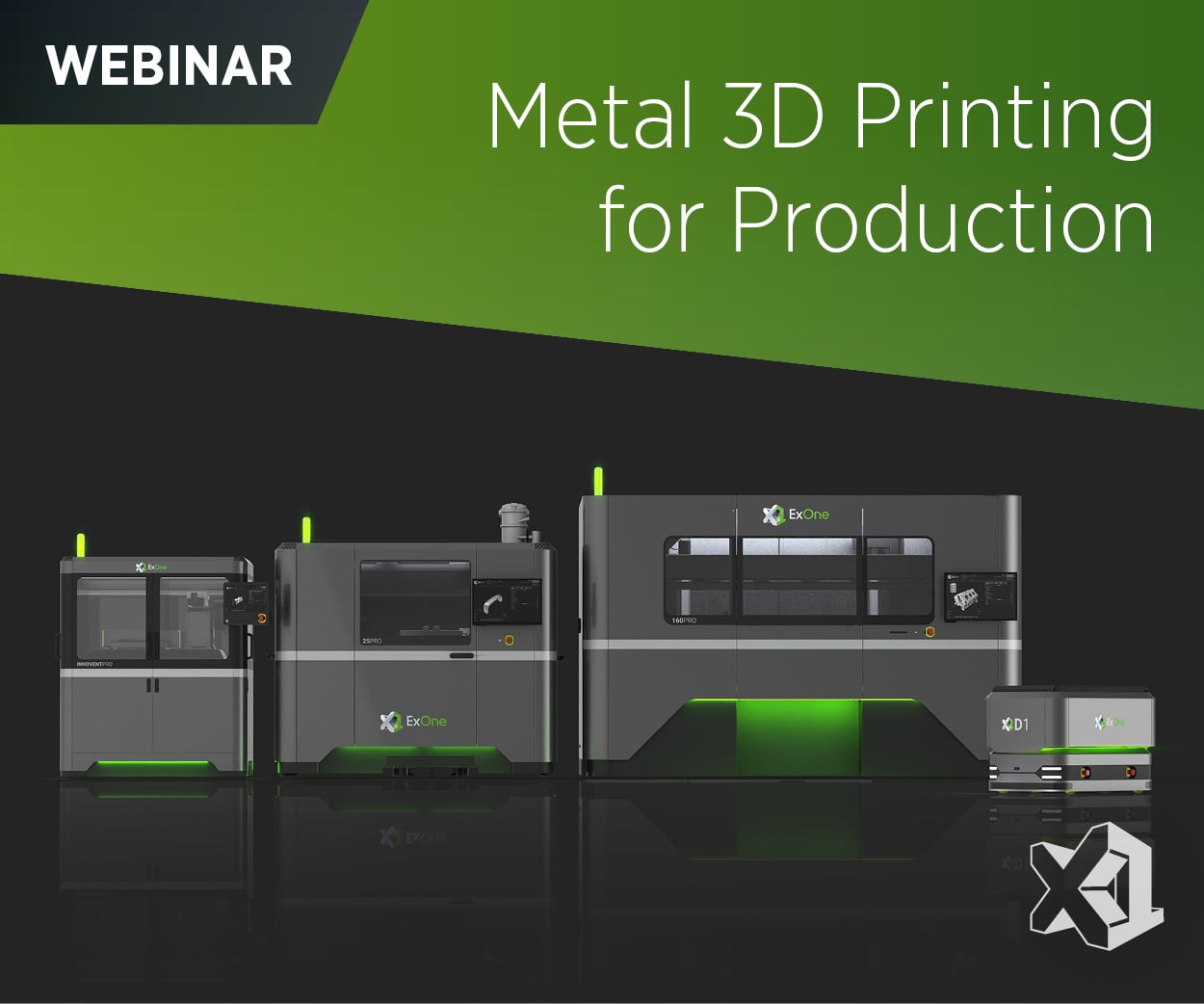 On-Demand Webinar: Metal 3D Printing for Production Using Binder Jetting