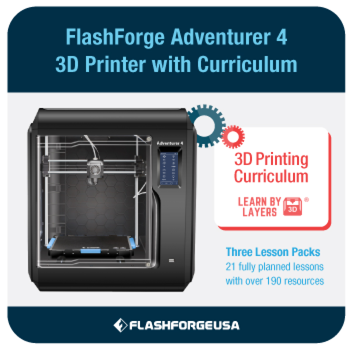 Adventurer 4 3D Printer with Curriculum