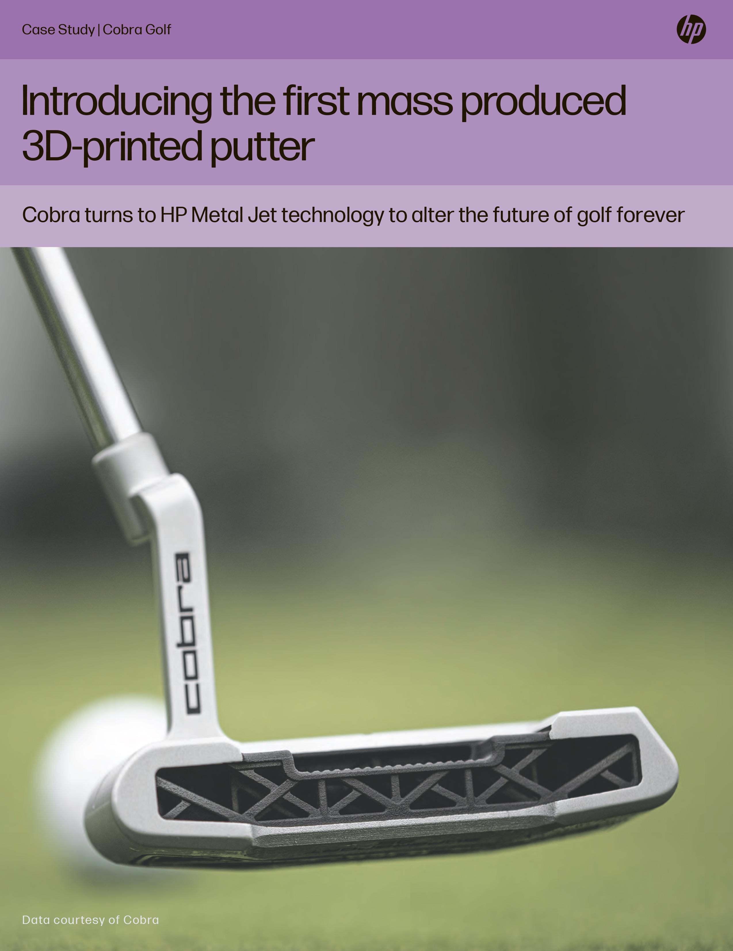 Introducing the first mass produced 3D-printed putter