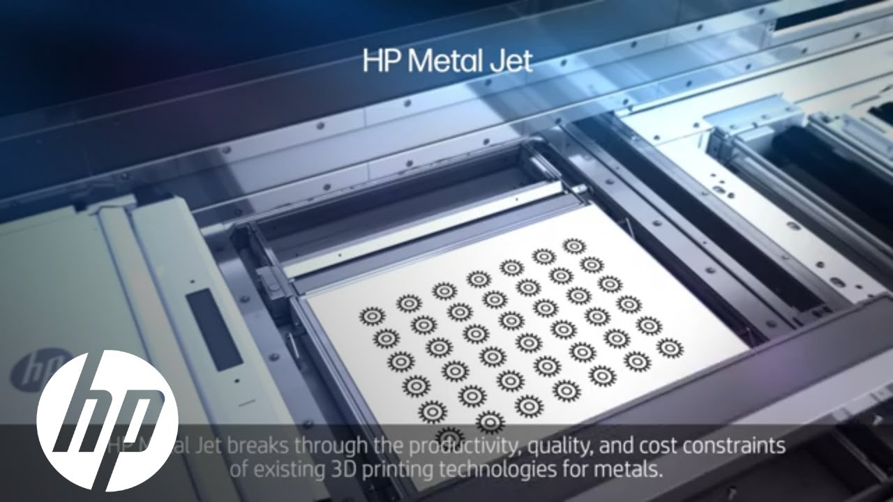 HP 3DP Metals Technology video