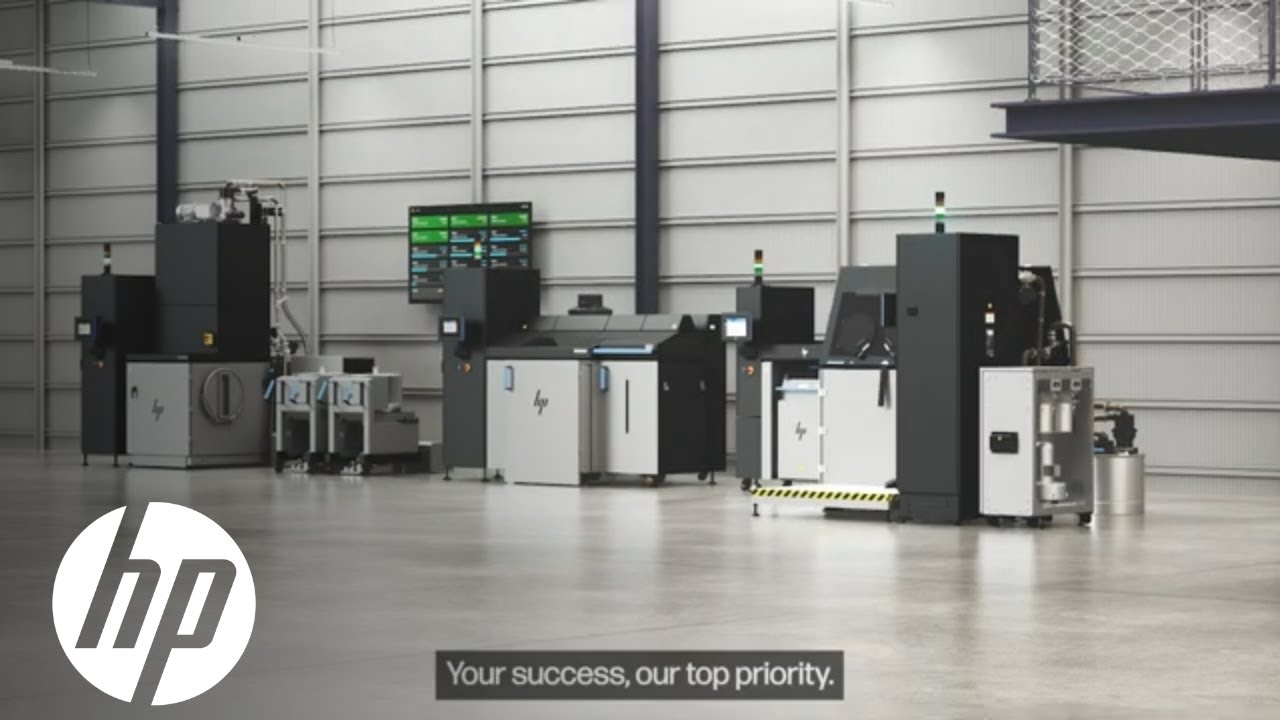 HP 3D Metal Jet - Announcement video