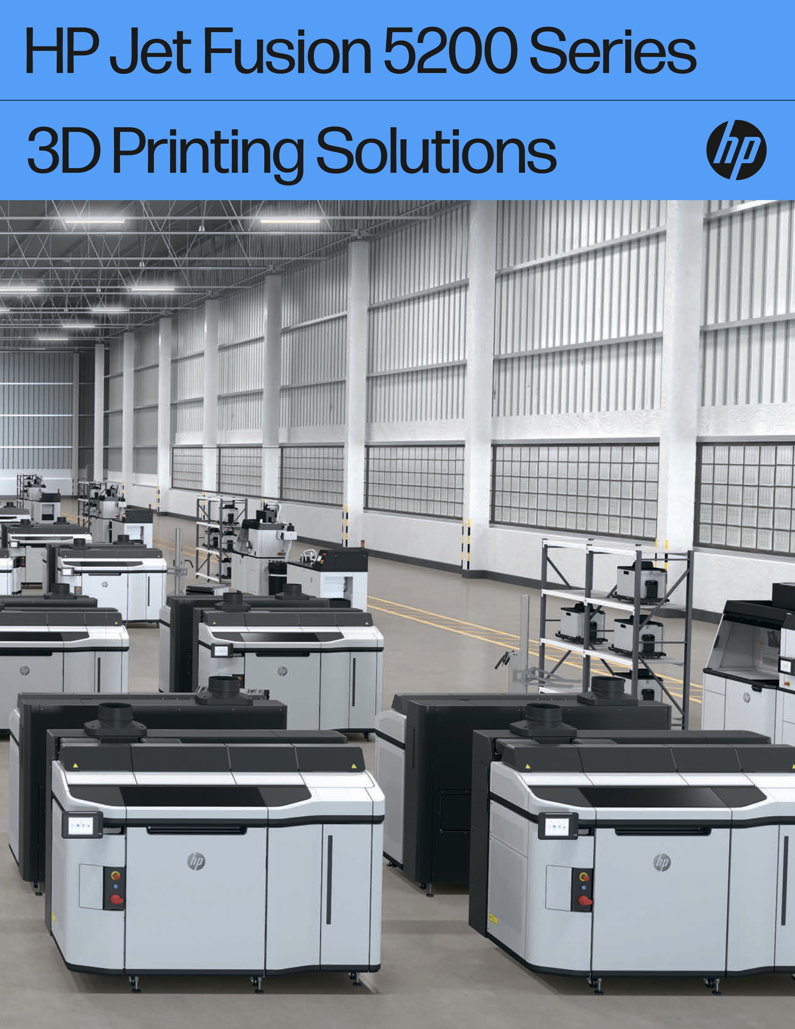 HP Jet Fusion 5200 series 3D Printing Solution Brochure