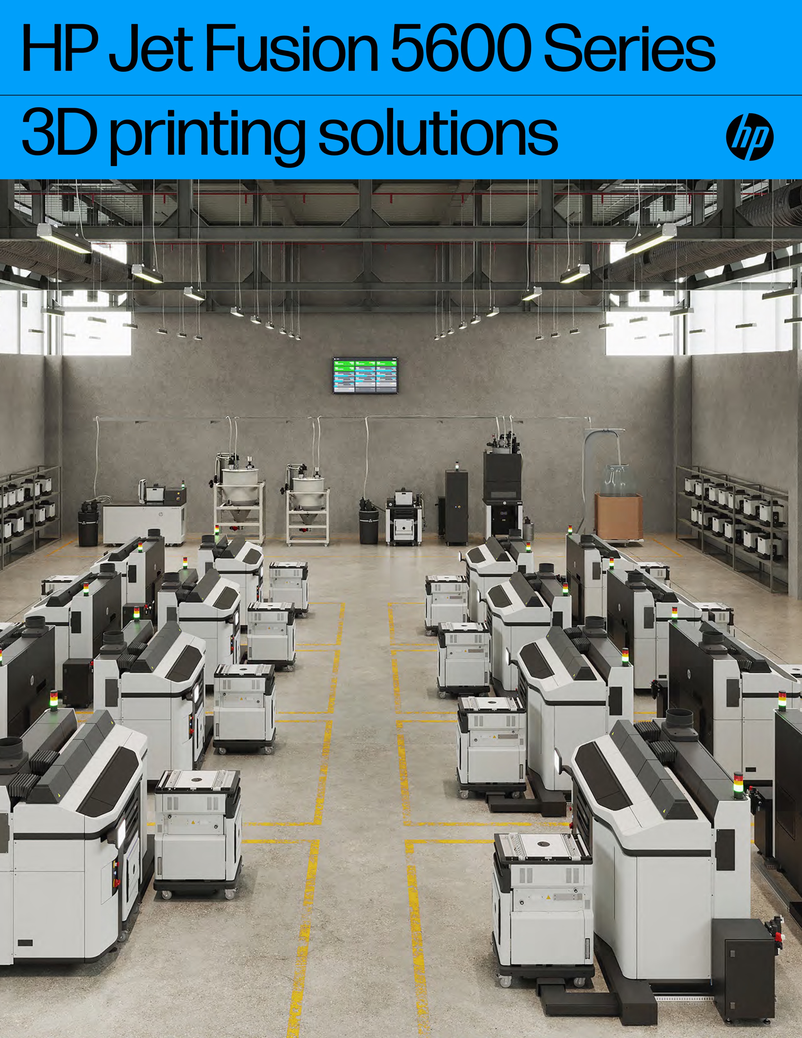 HP Jet Fusion 5600 3D printing Solution Brochure