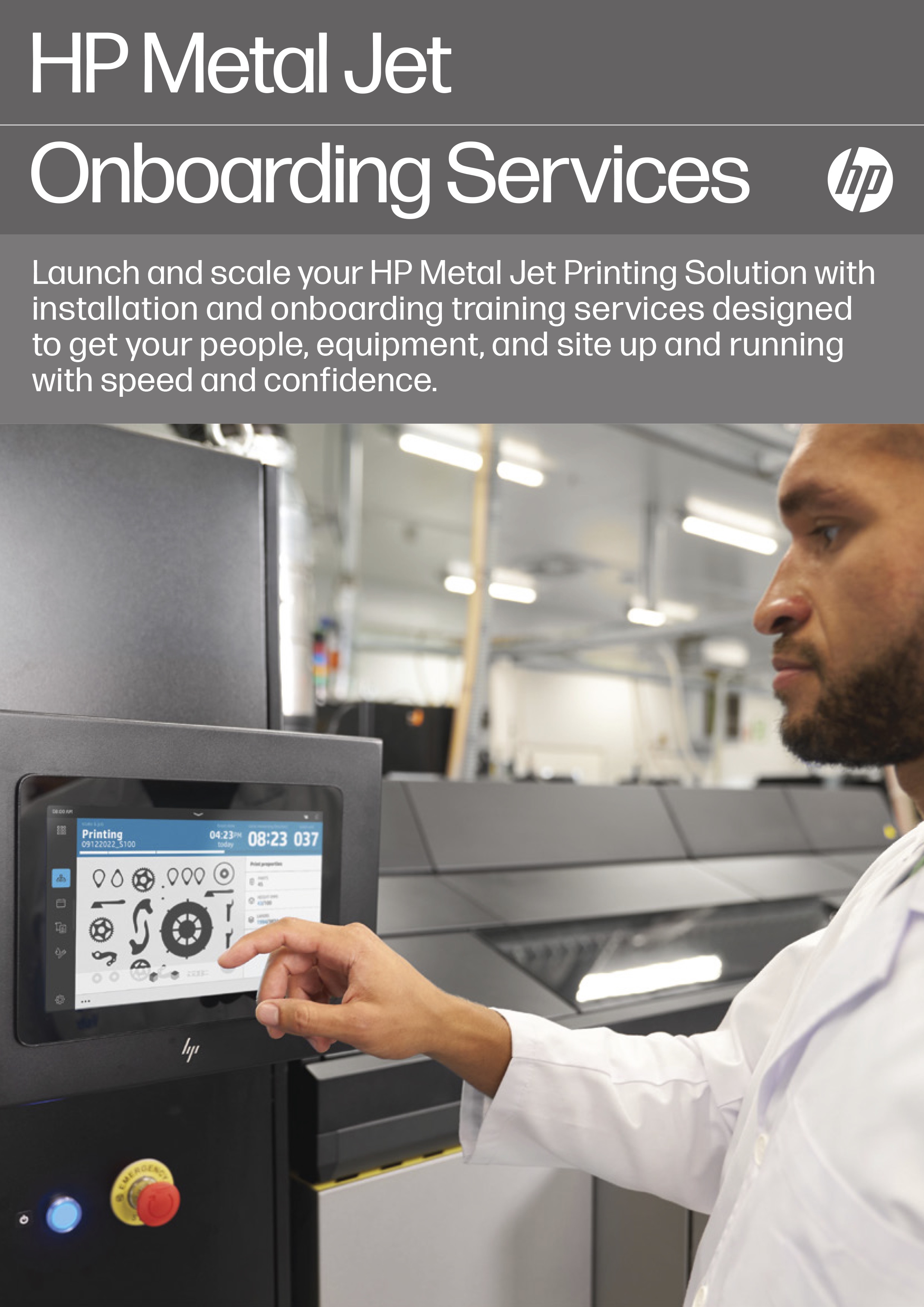 HP Metal Jet Installation and Onboarding Service