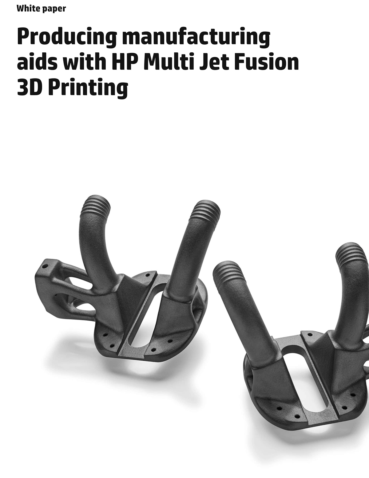 Producing manufacturing aids with HP Multi Jet Fusion 3D Printing