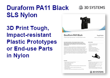 DuraForm PA11 Black (SLS)