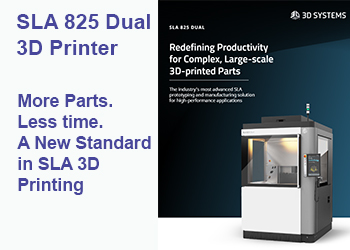 SLA 825 Dual 3D Printer