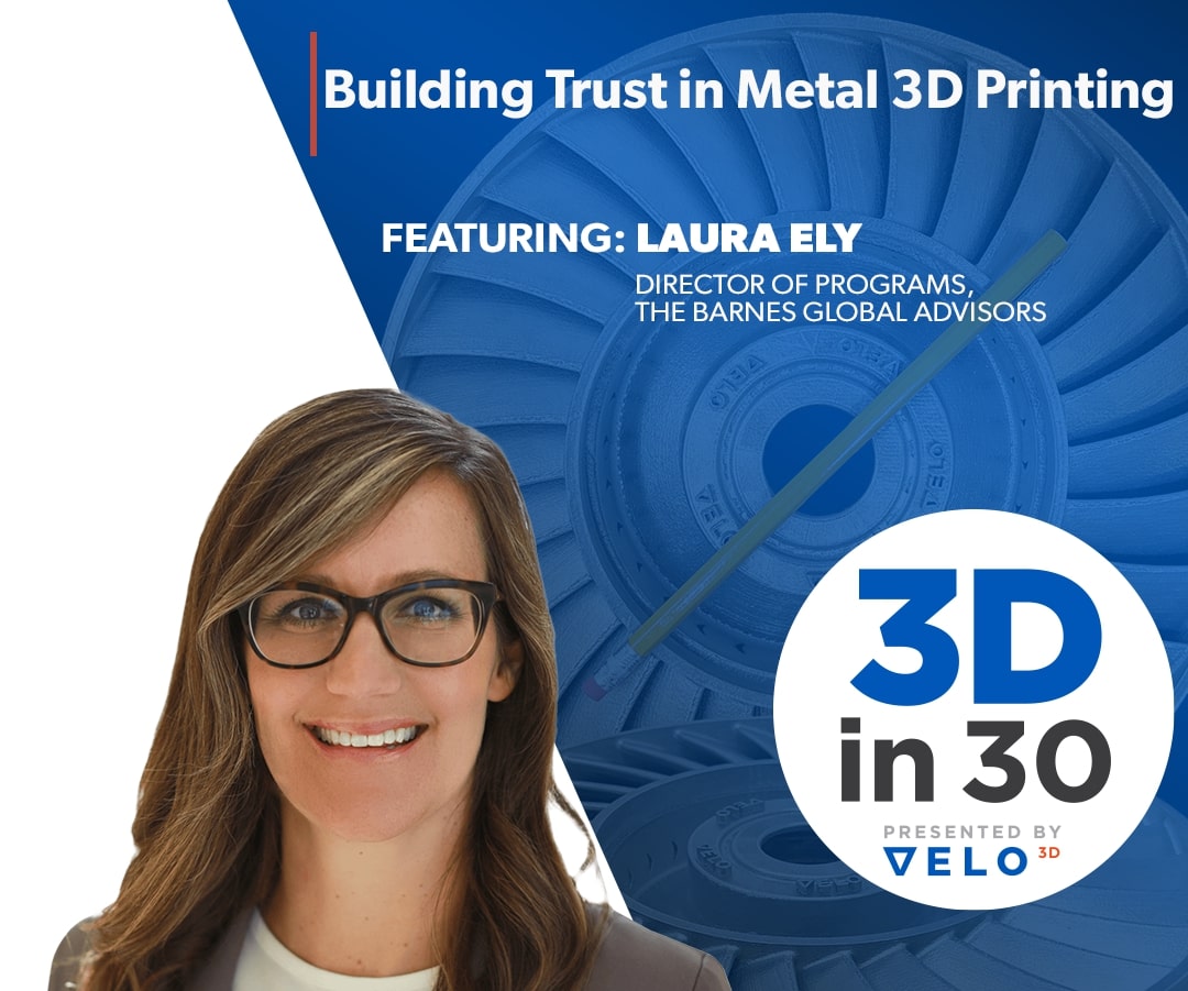 Building Trust in Metal 3D Printing (add as most recent)
