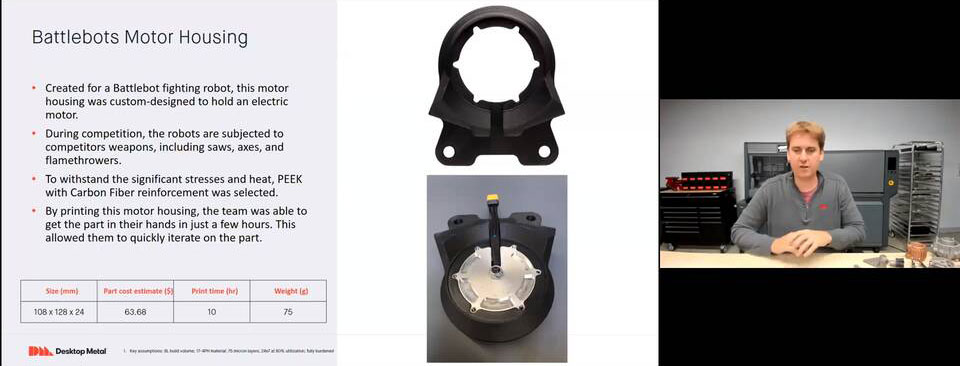 Metal 3D printing for education