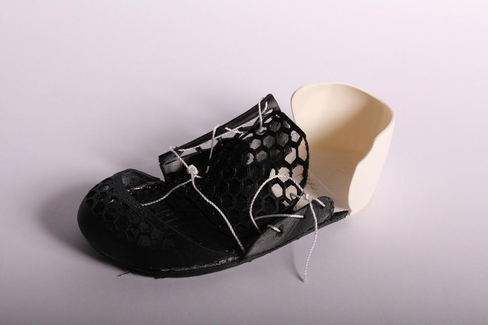 Sam Ingersoll's 3D-printed shoe - NuVu Studio