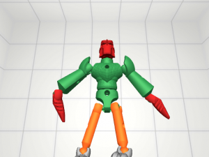 User created Modio figure from Maker Faire Bay Area. Courtesy of Modio.