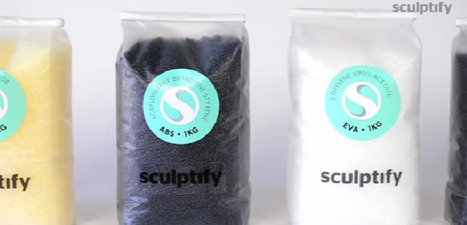 Some of Sculptify's Material Selection