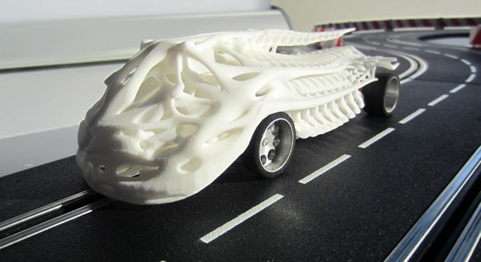 Materialise’s 3D Printed Slot Car Championships at RAPID 2014 | 3DPrint