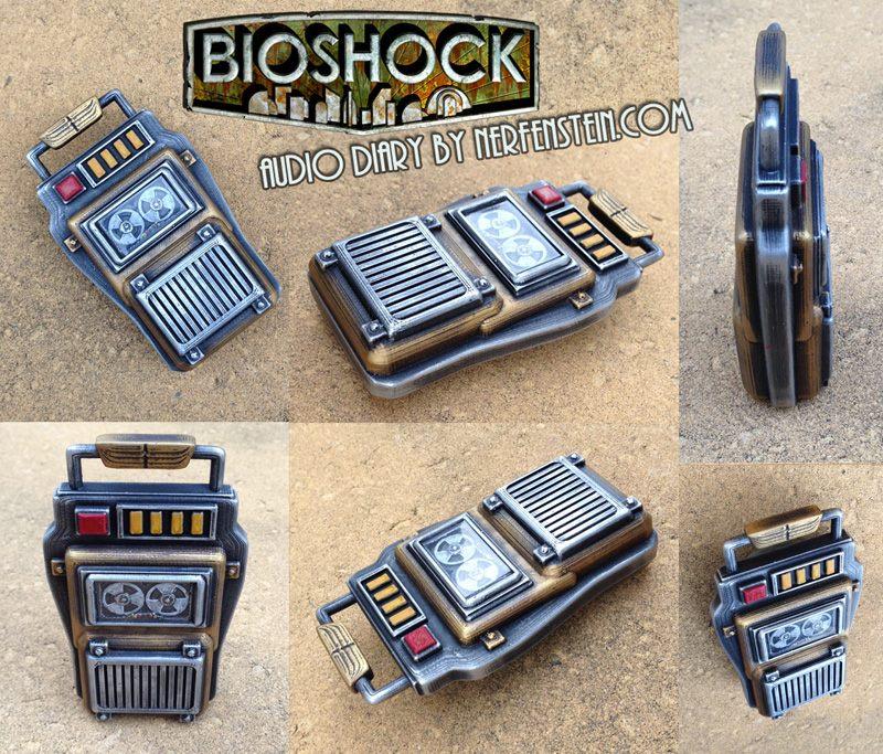 Nerf-BioShock Audio Diary