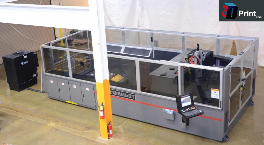 The BAAM C1 3D Printer capable of printing at speeds 200X faster than traditional FDM printers