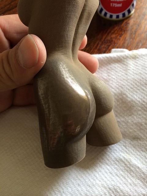 ColorFabb bronzeFill - partially polished