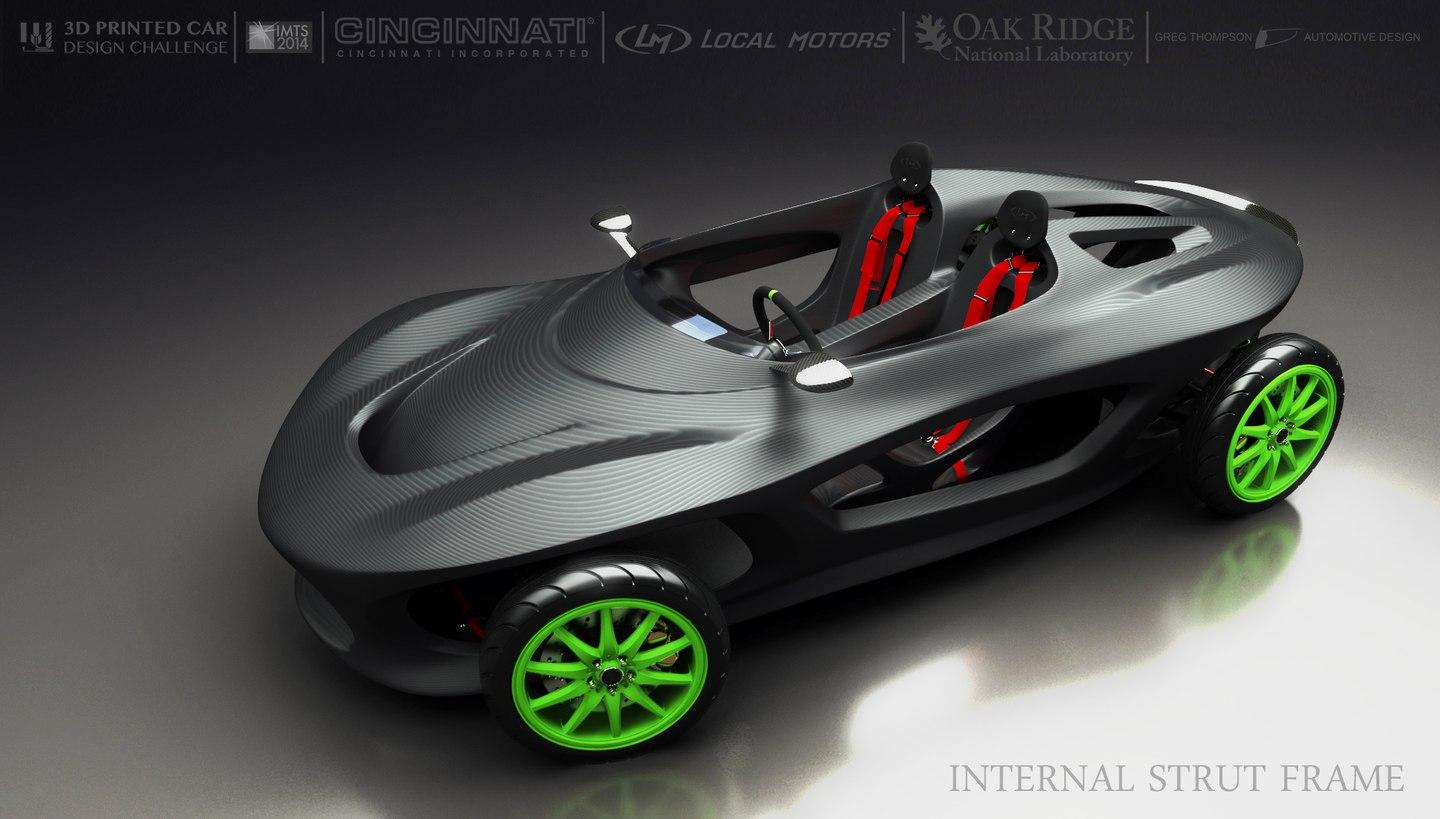 Local Motors Chooses Top 3D Printed Car Design Winners