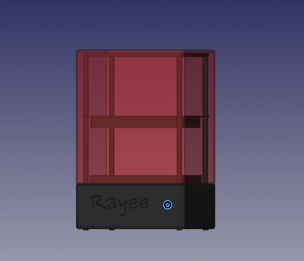 CAD draft of Rayee
